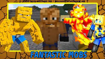 Fantastic mobs mod الملصق