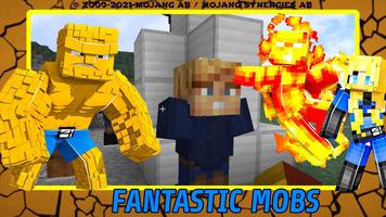 Fantastic mobs mod تصوير الشاشة 1