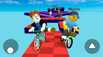 Obby bike: Parkour Adventure syot layar 3