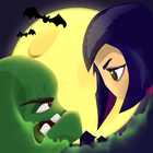 Girl vs Zombie Run Game-icoon
