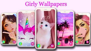 Girly wallpapers الملصق
