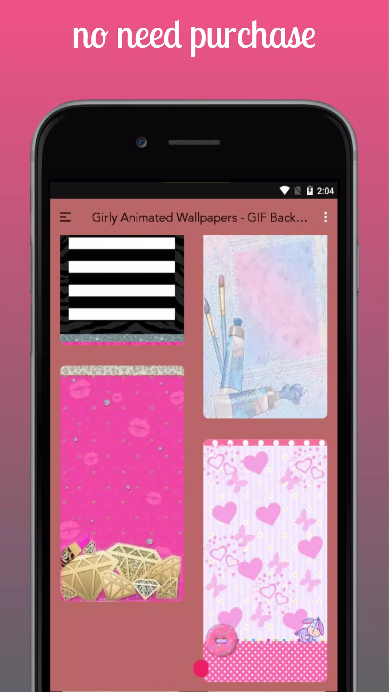 Android 用の ガーリーアニメーションの壁紙 Gif背景 Apk をダウンロード