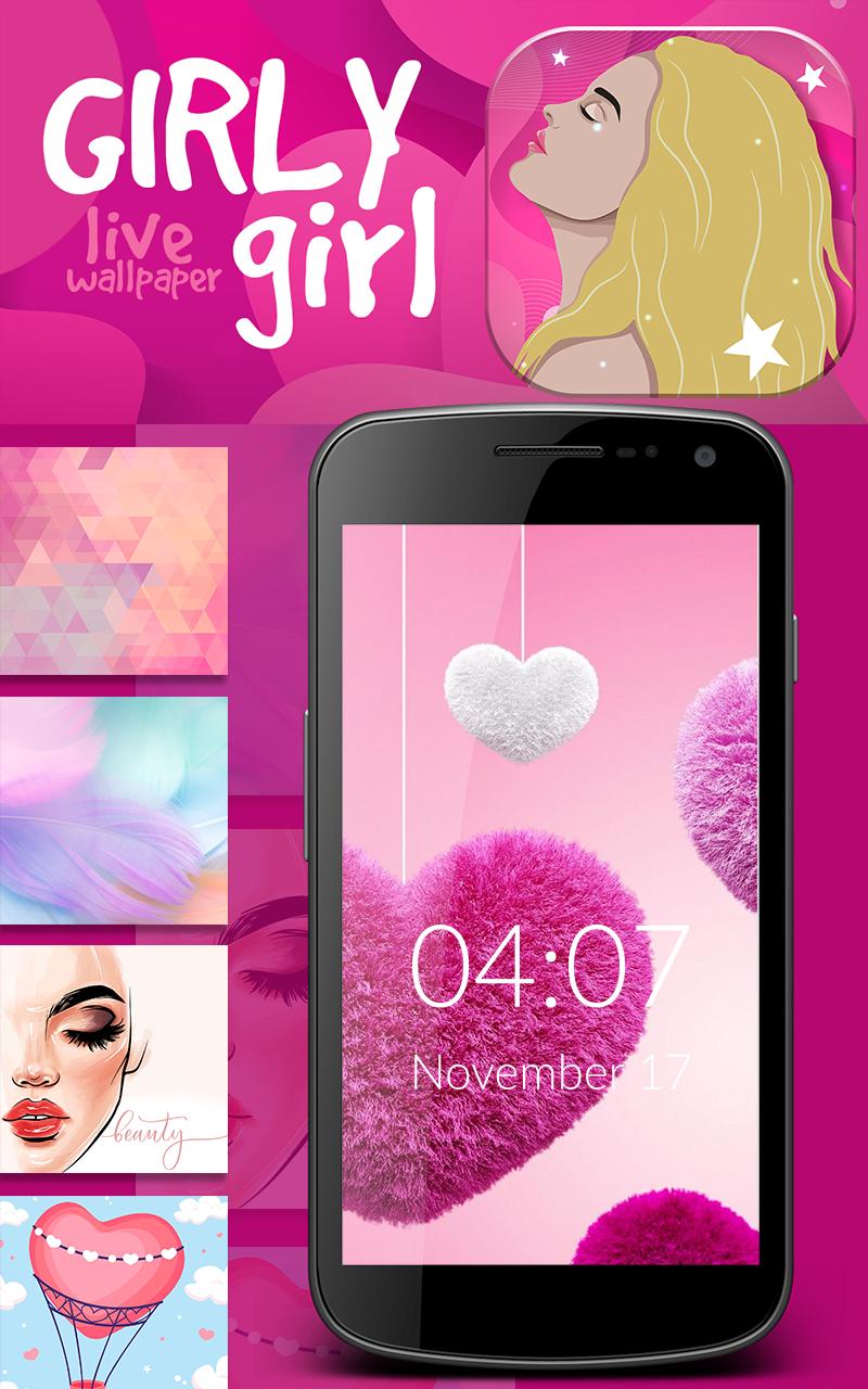 Descarga De Apk De Girly Girl Live Wallpaper Para Android