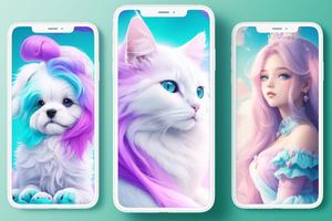 Girly Wallpapers پوسٹر