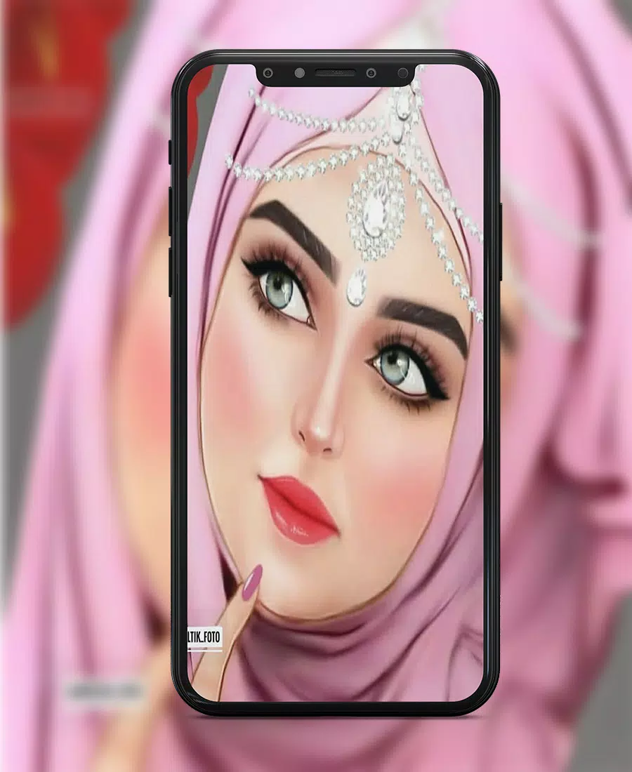 Girly m Muslimah Wallpapers: Cartoon Hijab APK for Android Download