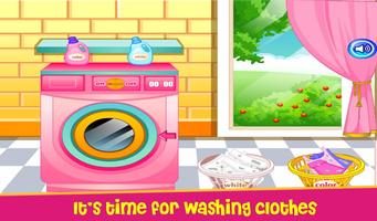 Ironing and Washing Clothes - Laundry Day screenshot 1