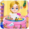 Baby Care -Feeding And Playing