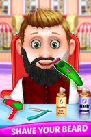 Boy Beard Shave Hair Care Game ภาพหน้าจอ 1