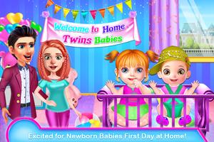 Twins Chic Baby Nursery Game screenshot 2
