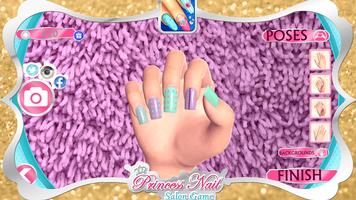 Princess Nail Salon Game poster