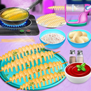 Crispy Spiral Fries Home Recipe- Fast Food Cooking APK
