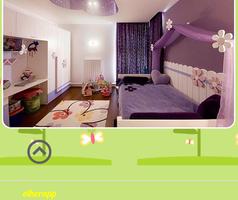 लड़कियों के बेडरूम का डिजाइन स्क्रीनशॉट 3