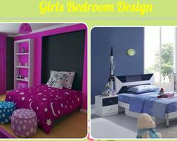Girls Bedroom Design اسکرین شاٹ 1
