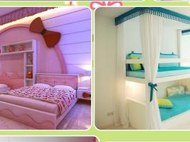 Girls Bedroom Design اسکرین شاٹ 2