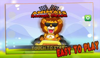 Animals Racing Crash ポスター