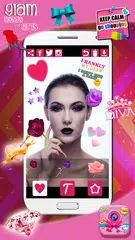 Glam Photo Stickers for Girls APK download