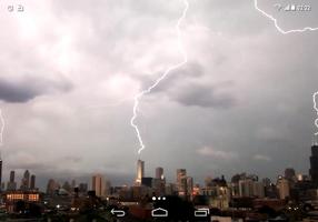 Tormenta eléctrica LWP captura de pantalla 3