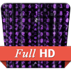 Matrix Purple Code HD LWP APK