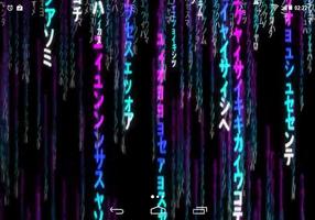 Matrix Purple Code HD LWP 截图 3