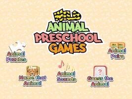 Wild Animal Preschool Games poster