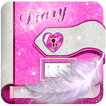 Glitter Nhật Ký Của Tôi Với Mật Khẩu Cho Con Gái