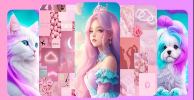 Unicorn Wallpaper Glitter ภาพหน้าจอ 3