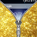 Glitter Zipper Lock Screen APK