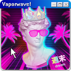 Glitch and Vaporwave Photo Editor آئیکن