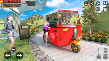 Tuk Tuk Auto Rickshaw Game 4D 截图 3