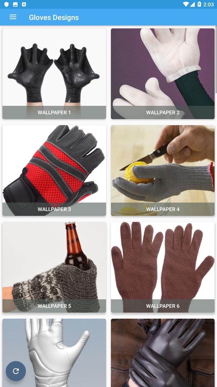 Handschoenen ontwerpen APK voor Android Download