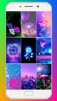 Glowing Wallpaper plakat