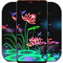 Glowing Flower Wallpaper APK