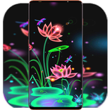 Glowing Flower Wallpaper