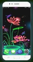 Glowing Flower Wallpaper capture d'écran 2