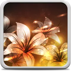 Glowing Flowers Live Wallpaper APK download