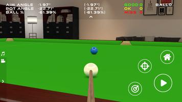 3D Snooker Potting syot layar 3