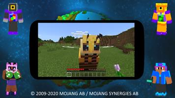 Big Mod : Queen Bee mcpe captura de pantalla 1