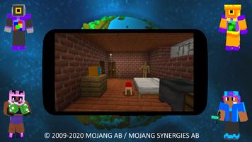 Secret Maps Hey Neighbor MCPE ảnh chụp màn hình 3