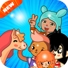 Toca life world town guide icon