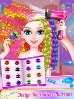 hair salon hairstyle games постер