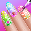 Nail polish nail art game