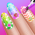 Nail polish nail art game أيقونة