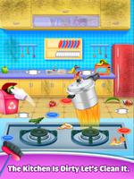 پوستر House cleaning game