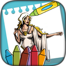 반짝이 신 여신 색칠 APK
