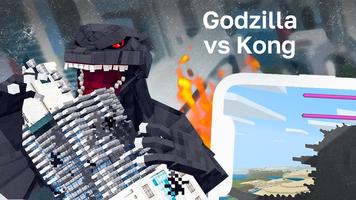 Godzilla versus Kong Mod Affiche