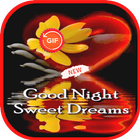 Romantic Good Night Love images Gif Zeichen