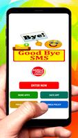 Good Bye SMS Text Message poster
