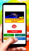 Good Night SMS Text Message Plakat