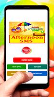 Good Afternoon SMS Message Cartaz