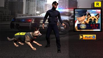 K9 Police Dog Training Game Affiche